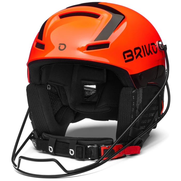 SLALOM MULTI IMPACT SHINY ORANGE BLACK – BRIKO 3 SLALOM MULTI IMPACT SHINY ORANGE BLACK – BRIKO