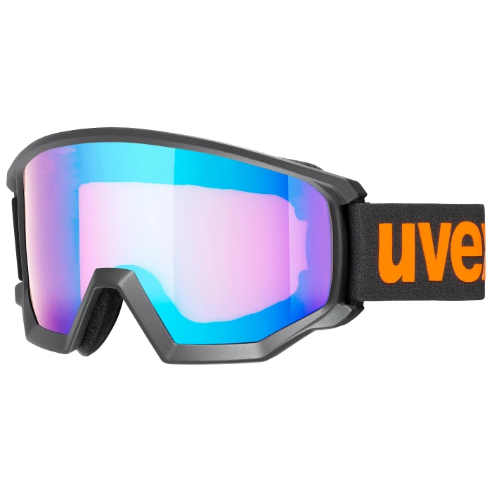 ATHLETIC CV S2 Black/Mat Mirror Blue Orange – UVEX 3 ATHLETIC CV S2 Black/Mat Mirror Blue Orange – UVEX