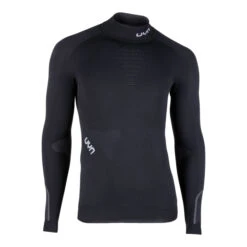 MAN AMBITYON SHIRT Blackboard/Black/White TURTLE NECK – UYN