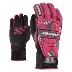 GANTS GRIB RACE POP PINK ZIENER
