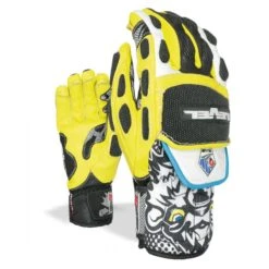 GANTS WORLDCUP CF NOIR JAUNE LEVEL